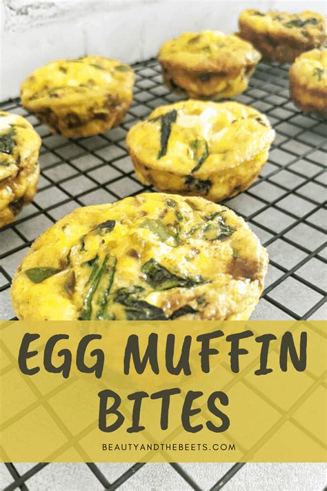 Easy Egg Muffin Bites Beauty And The Beets