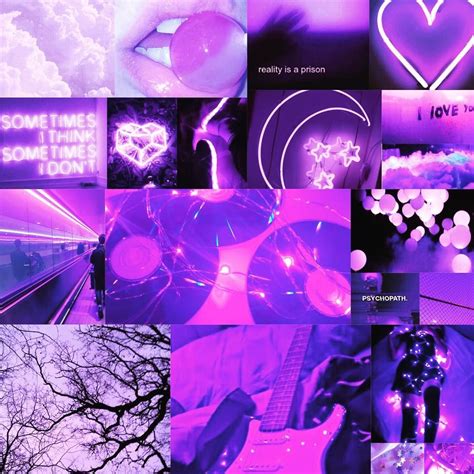 Aestheticcollagewallpaper On Instagram Purple 💜💜 Aesthic