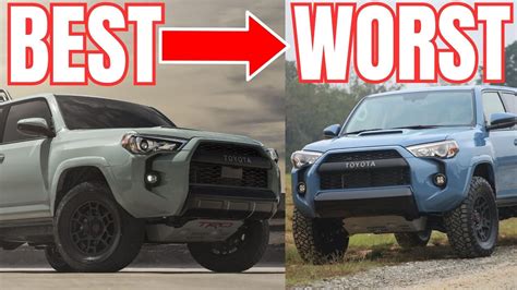 I Ranked Every 4runner Trd Pro Color From Best To Worst Youtube