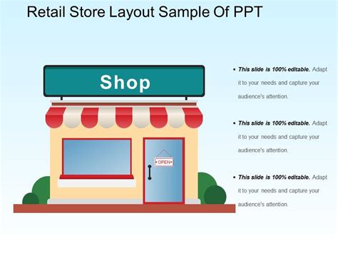 Retail Store Layout Sample Of Ppt Powerpoint Templates Download Ppt