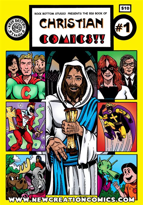New Creation Comics Larry Blakes Big Book Of Christian Comics