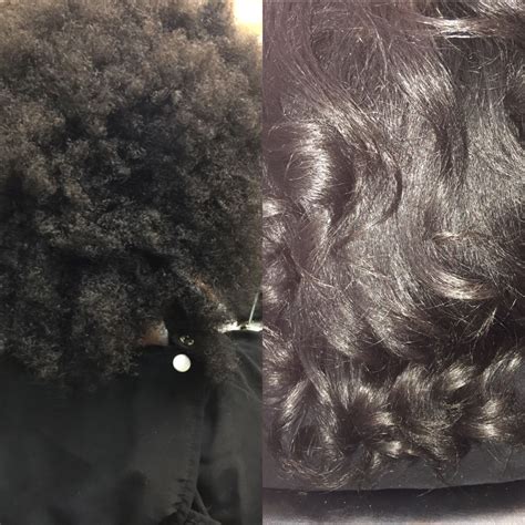 Brazilian Blowout On African American 4c Hair Blowout Hair Natural
