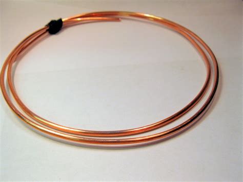 Solid Copper Wire 10 Gauge 3 Feet Ready To Ship Etsy