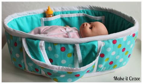 Make It Cozee Tutorial Baby Doll Bed