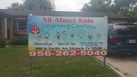 All About Kids Learning Center Llc Edcouch Tx