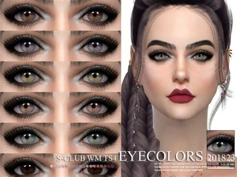 Created By S Clubs Club Wm Ts4 Eyecolors 201823created For