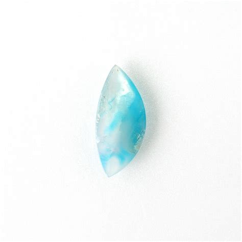 Soft Blue Semi Opaque Druzy Crystal Stone Quartz Undrilled Etsy