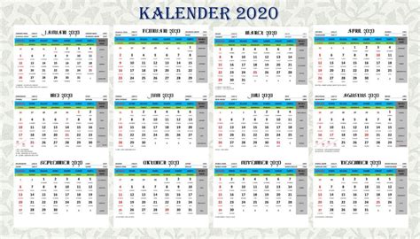 Kalender 2021 ini dilengkapi dengan penanggalan jawa, arab, dan penanggalan nasional. kalender 2020 nasional lengkap masehi jawa hijriyah ...