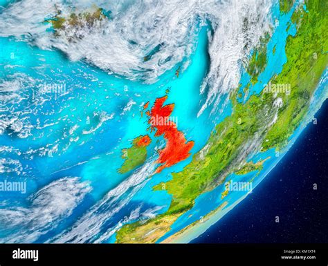 Great Britain Satellite View Hi Res Stock Photography And Images Alamy