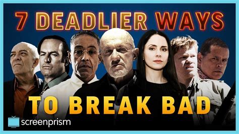Breaking Bad Characters 7 Deadlier Ways To Break Bad Watch The Take