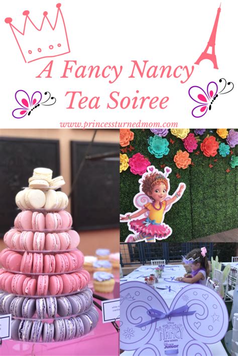 A Fancy Nancy Tea Soiree Fancy Nancy Party 5th Birthday Party Ideas
