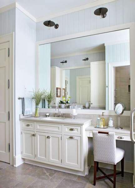 48 montara teak vessel sink vanity with makeup area gray wash. 56+ ideas for makeup vanity chair ideas master bedrooms # ...