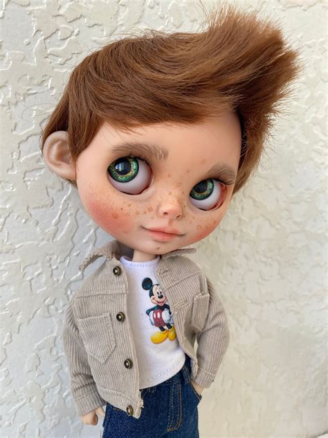 Custom Blythe Doll Ooak Tbl Boy Etsy