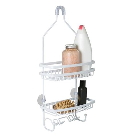 Bath Bliss Bath Bliss Venice Shower Caddy In White In The Hanging