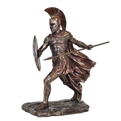 Veronese Cold Cast Bronze Achilles Figurine Notbrand