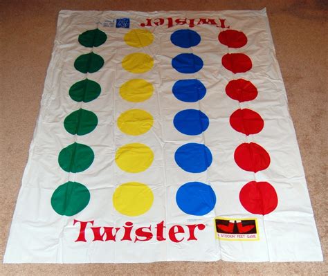 Twister Game Replacement Mat Milton Bradley And 46 Similar Items