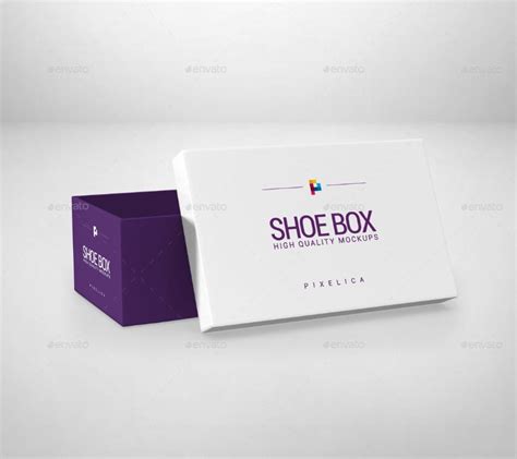 Download 23 Shoe Box Mockup Design Templates (Square & more) - Texty Cafe