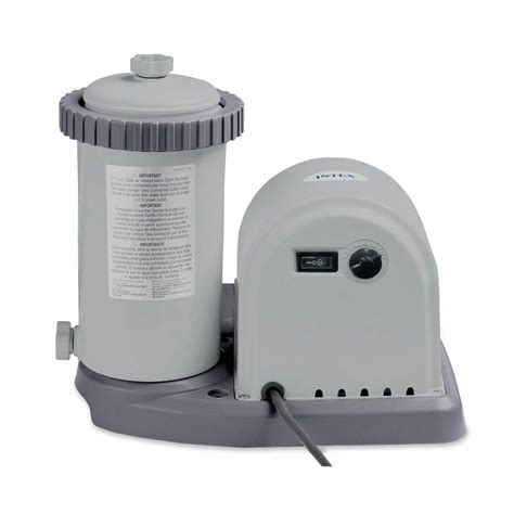 Intex 1500 Gph Pool Filter Pump With Timer And 1000 Gph Easy