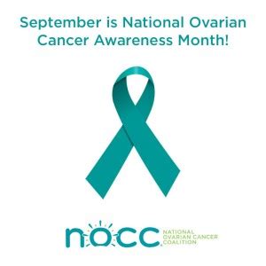 If you are aware of any national or international awareness dates or observances, please let us know at contactus@cancer.net. September is Ovarian Cancer Awareness Month! | WhyTeal.org