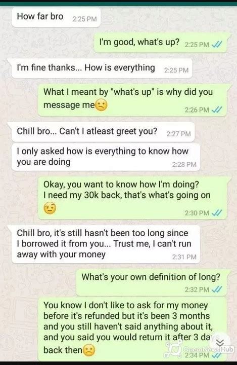 Whatsapp Chat Between Two Friends Jokes Etc Nigeria