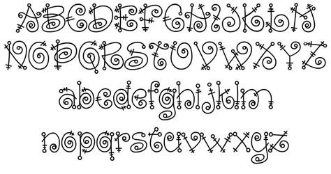 Fairytale Font By Unknown Fontriver