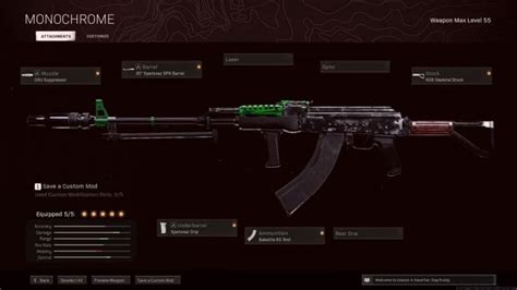 Cod Warzone The Best Ak Warzone Loadout With Details Firstsportz