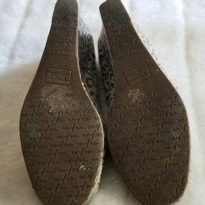 Give your junior player the latest gear in budget! Toms Shoes | Leopard Print Wedges | Poshmark