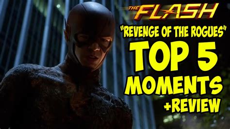 the flash season 1 episode 10 review revenge of the rogues edition youtube