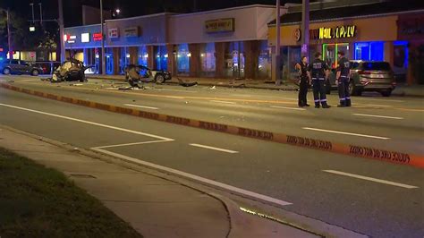 Suv Cut Completely In Half In Horrifying Orlando Car Wreck