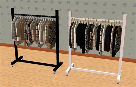 The Glam Clothing Rack For The Sims 2 In 2023 Clothing Rack Sims Sims 2