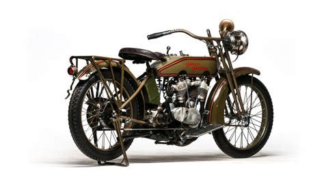 1918 Harley Davidson Twin At Ej Cole Collection 2015 As S140 Mecum