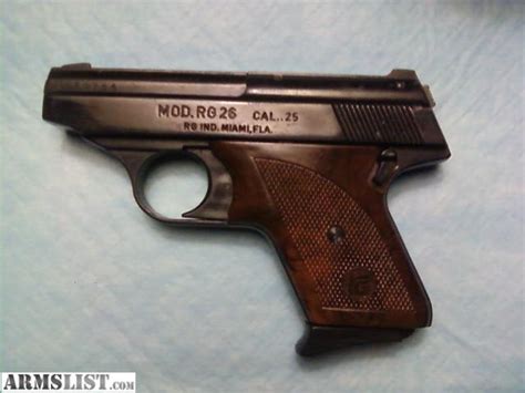 Armslist For Sale Rg Mod 26 25 Cal Pistol