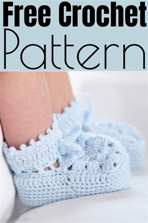 Crochet Baby Booties Free Patterns