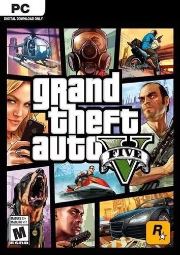 Grand Theft Auto V Standard Edition Rockstar Games Pc Digital Cuotas