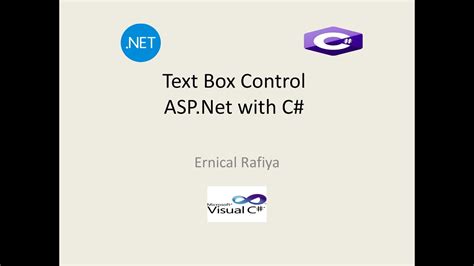 Text Box Control In Asp Net With C Tybscit Sem Advanced Web