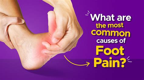 What Are The Most Common Causes Of Foot Pain Myfrido