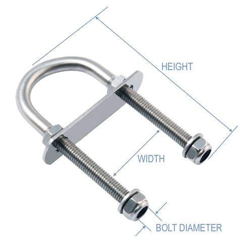Holt A4 Stainless Steel U Bolt Coastwatersports