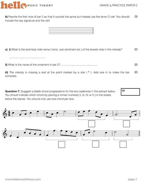 Grade 5 Music Theory Practice Papers Hello Music Theory