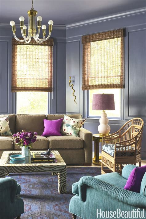 13 Unique Ideas For Purple And Green Living Room Decor
