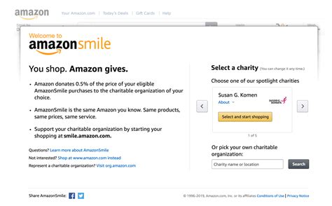 Amazon Smile Login My Account