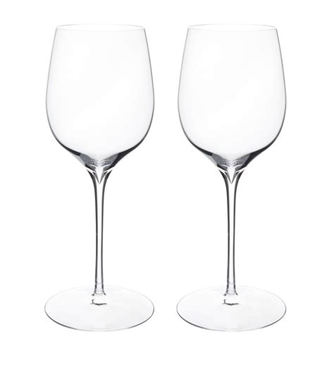 waterford elegance pinot noir wine glass set of 2 harrods us