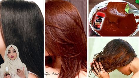 Finally Coffee Brown Hair Dye At Home 100 Silky And Manageable Youtube