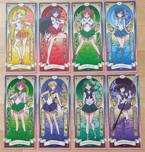 The Sailor Moon Tarot Majors Only Benebell Wen