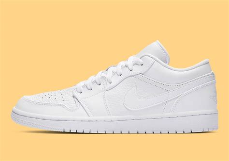 The air jordan collection curates only authentic sneakers. Jordan 1 Low All White 553558-111 Release Info ...