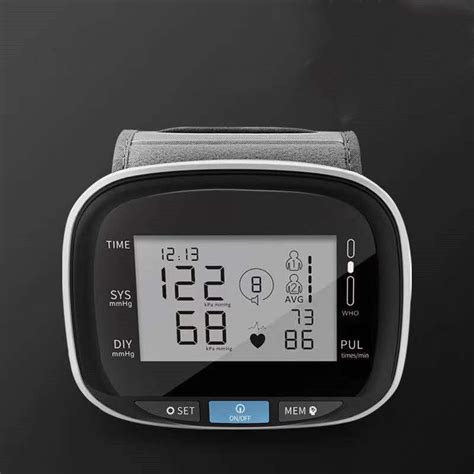 Abs 195cm 3v Wearable Wrist Blood Pressure Monitor