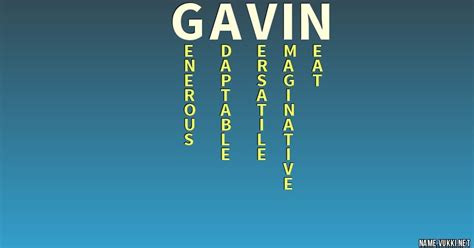 The Meaning Of Gavin Name Meanings