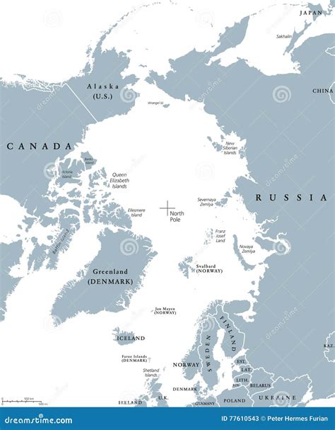 Map Of North Pole Region