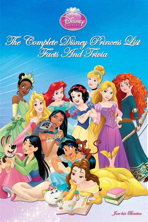 The Complete Disney Princess List Facts And Trivia Jose Luis Benitea