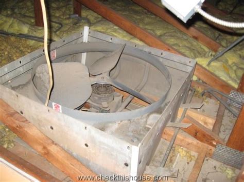 It is sometimes confused with a powered attic ventilator, which exhausts hot air from the attic to the outside through an opening in the roof or gable at a low velocity. Whole House Fan and How to Benefit From It