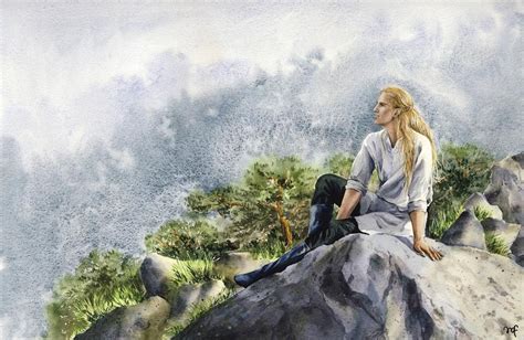 Angrod In Dorthonion By Filat On DeviantArt Tolkien Art Tolkien